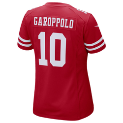Women's - Nike 49ers Player Game Jersey - Red