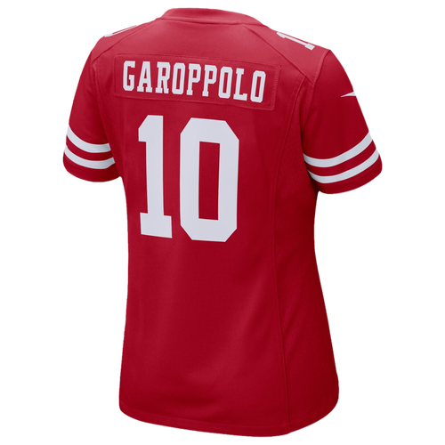 

Nike Womens Jimmy Garoppolo Nike 49ers Player Game Jersey - Womens Red Size L