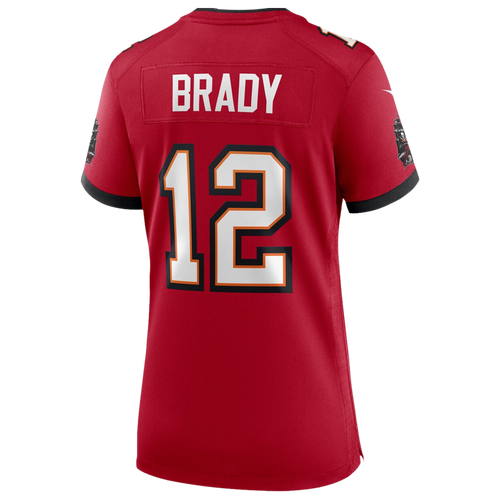 

Nike Womens Tom Brady Nike Buccaneers Game Player Jersey - Womens Red Size L