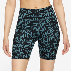 Women's - Nike One Dri-FIT MR 7 Inch Shorts - Noise Aqua
