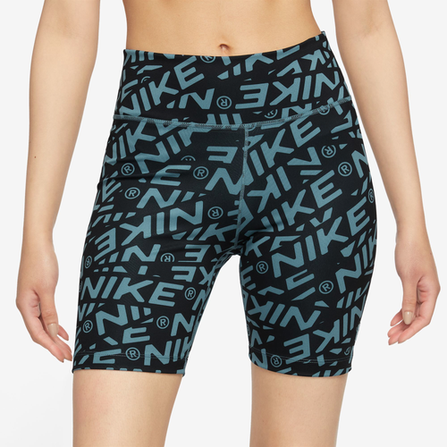 

Nike Womens Nike One Dri-FIT MR 7 Inch Shorts - Womens Noise Aqua Size M