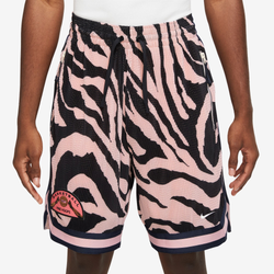 Men's - Nike Dri-FIT 8" Shorts - White/Pink