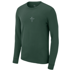 Men's - Nike Bucks Practice Long Sleeve T-Shirt - Green