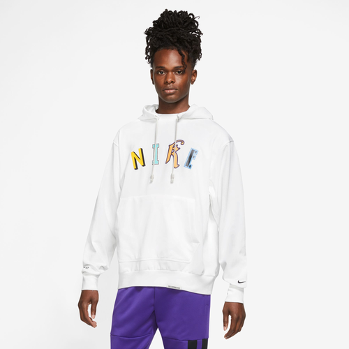 

Nike Mens Nike Dri-Fit Standard Issue Pullover - Mens Black/White Size L