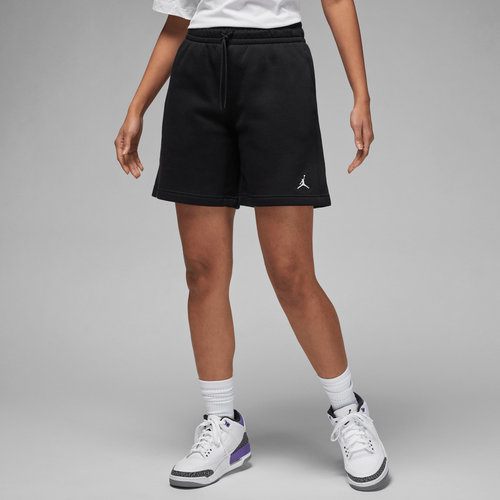 

Jordan Womens Jordan Brooklyn Fleece Shorts - Womens Black Size S