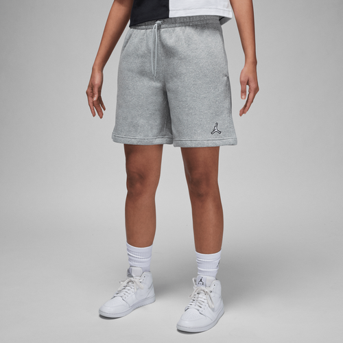 Jordan Women's Brooklyn Fleece Shorts In Grey