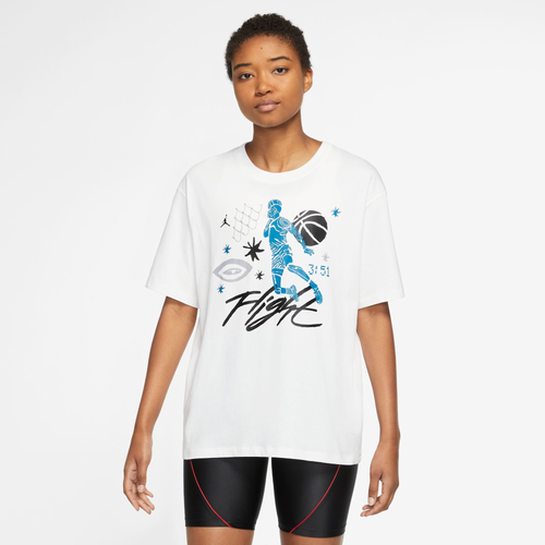 

Jordan Womens Jordan GFX GF T-Shirt - Womens Core White Size XS