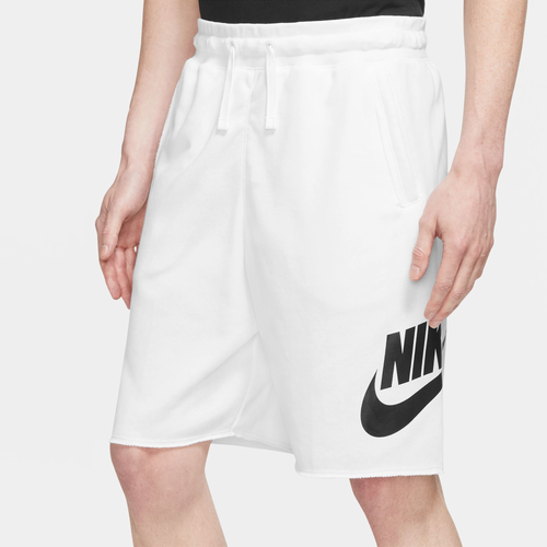 

Nike Mens Nike Club Alumni Shorts - Mens Black/White Size L