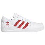 White/Red/Brown- Ador Hardcourt Low-wh/rd