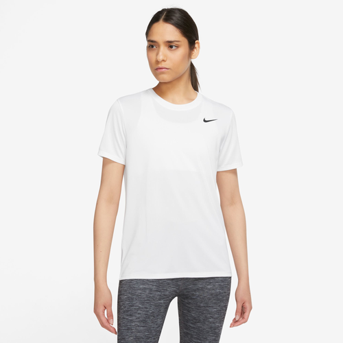 

Nike Womens Nike Dri-FIT Ragland LBR T-Shirt - Womens White/Black Size M