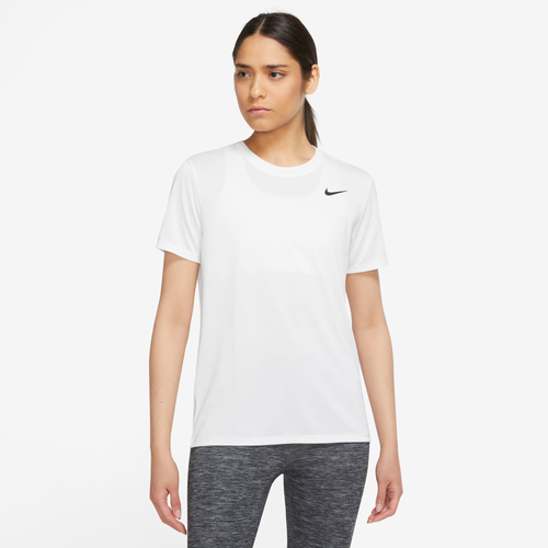 

Nike Womens Nike Dri-FIT Ragland LBR T-Shirt - Womens White/Black Size S