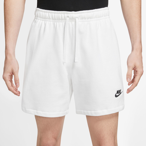 Shop Nike Mens  Club Flow Shorts In White/black