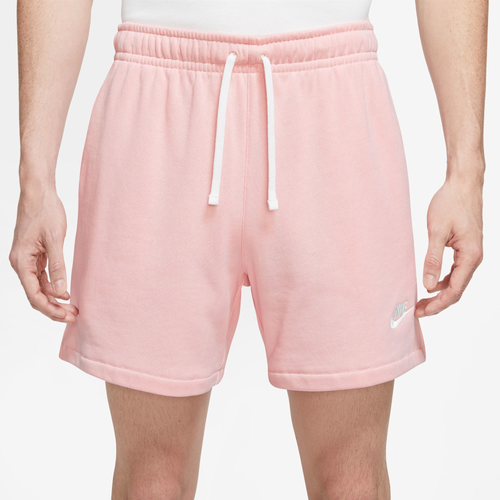 

Nike Mens Nike Club Flow Shorts - Mens Pink Bloom/White/White Size XXL