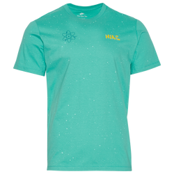 Men's - Nike AOP Mars T-Shirt - Teal/Yellow