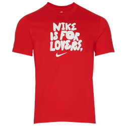 Men's - Nike Lovers T-Shirt - Red/White