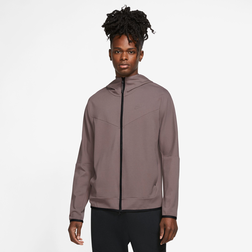 Shop Nike Mens  Tech Full-zip Lightweight Jacket In Purple/purple