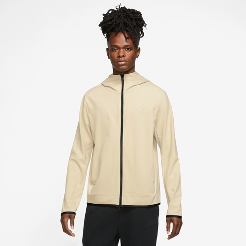 Shop Nike Mens  Tech Full-zip Lightweight Jacket In Gold/gold