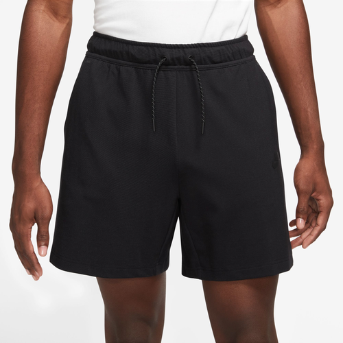 Shop Nike Mens  Tech Lightweight Shorts In Black/black