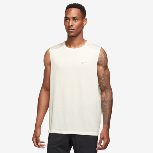 

Nike Mens Nike Dri-FIT Division Rise 365 Tank Top - Mens Phantom/Reflective Silver Size M