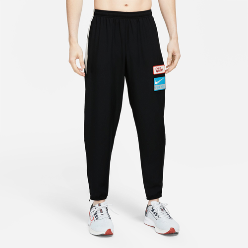 

Nike Mens Nike Dri-FIT Dye Challenger Pants - Mens Black/Summit White Size L