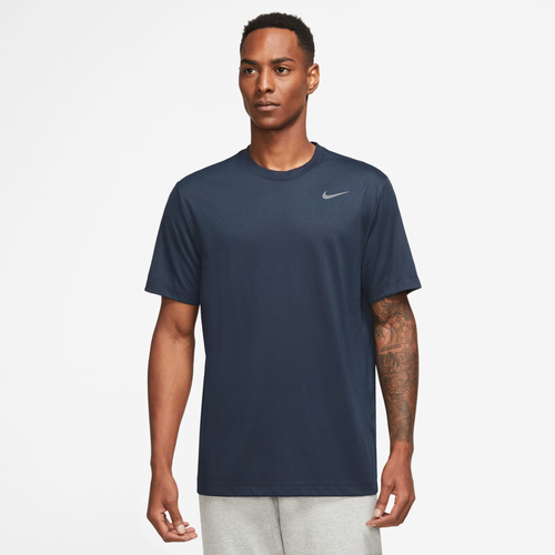 

Nike Mens Nike Dri-FIT RLGD Reset T-Shirt - Mens Matte Silver/Obsidian Size M