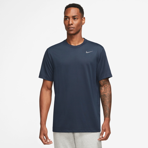 

Nike Mens Nike Dri-FIT RLGD Reset T-Shirt - Mens Matte Silver/Obsidian Size XXL