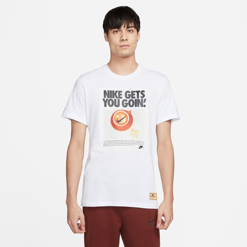

Nike Mens Nike NSW SI T-Shirt - Mens White/White Size S