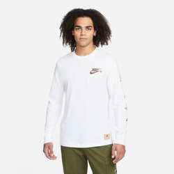 Men's - Nike Long Sleeve T-Shirt - White
