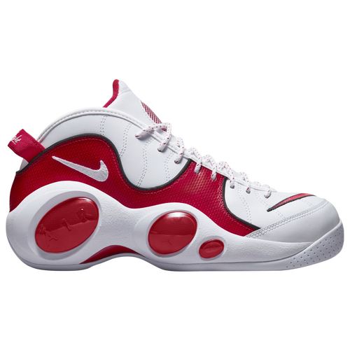 Shop Nike Mens  Zoom Flight 95 In White/black/red