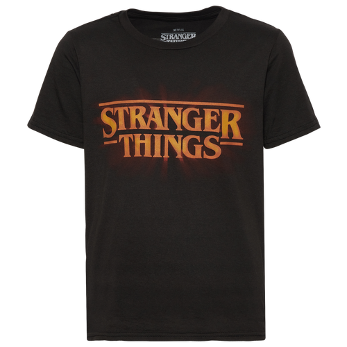 

Boys Stranger Things Stranger Things Glowing Culture T-Shirt - Boys' Grade School Black/Black Size S