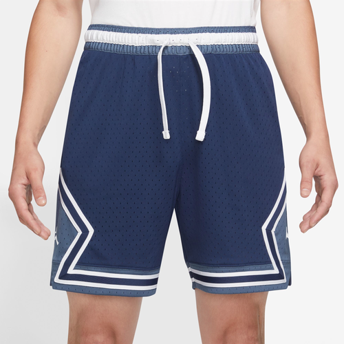 Jordan Mens Dri-fit Sport Diamond Shorts In Midnight Navy/diffused Blue ...