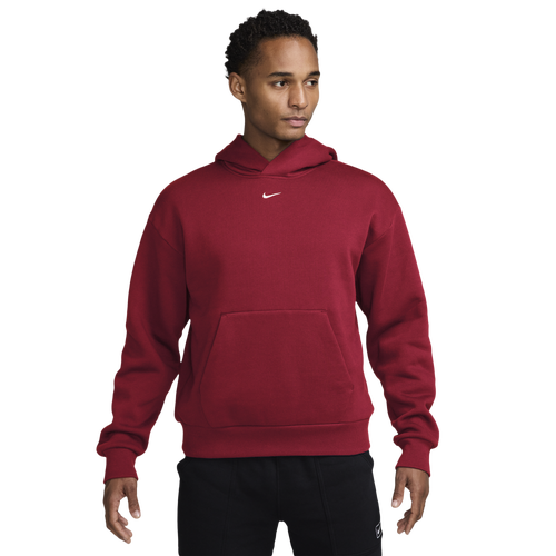 Nike Solo Basketball Pullover Concept Hoodie - Nike White/Red