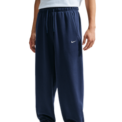 Men's - Nike Solo Basketball Cuff Concept Pants - Midnight Navy/Sail