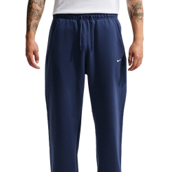 Men's - Nike Solo Basketball Bungee Concept Pants - White/Navy