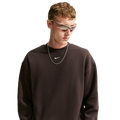 Nike Solo Long Sleeve Concept Crew - Nike Sail/Velvet Brown