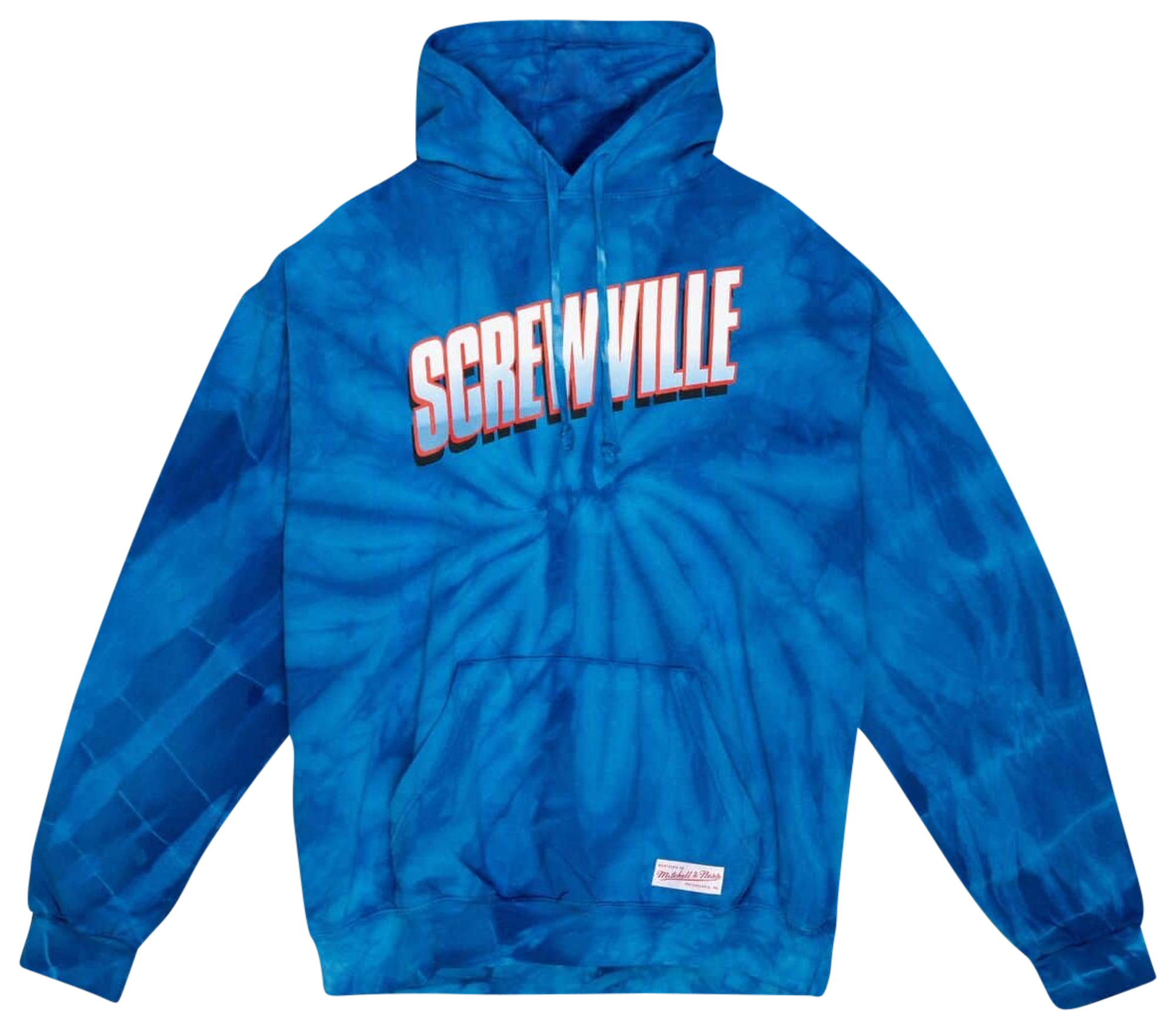 Mitchell & Ness Screwville Tie Dye Hoodie