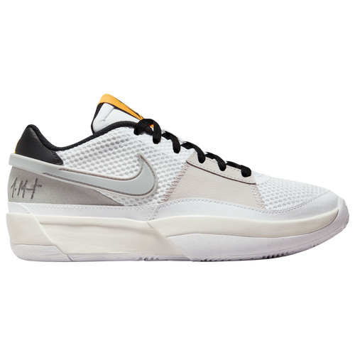 

Nike Boys Nike Ja Morant One - Boys' Grade School Basketball Shoes Lt Smoke Grey/White/Black Size 04.0