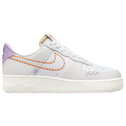 Women's - Nike Air Force 1 '07 SE - Cd White/Safety Orange/Green Glow