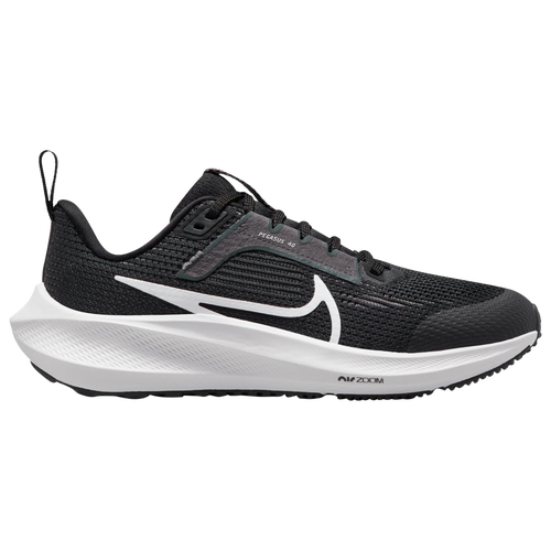 

Nike Boys Nike Air Zoom Pegasus 40 - Boys' Grade School Running Shoes Black/White/Iron Grey Size 07.0
