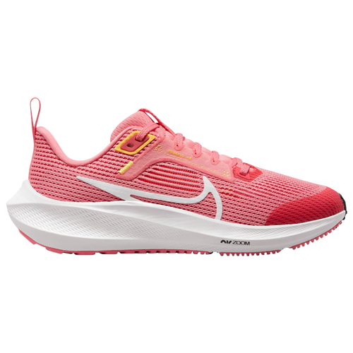 

Nike Girls Nike Air Zoom Pegasus 40 - Girls' Grade School Running Shoes Coral Chalk/White/Sea Coral Size 6.5