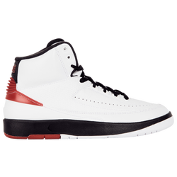 Boys' Grade School - Jordan Retro 2 - White/Red/Black