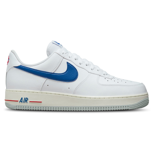 MENS - Nike Air Force 1 '07 FLB - White/Blue Red