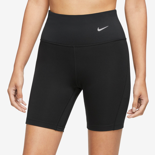 

Nike Womens Nike Dri-FIT Tight Shorts - Womens Black/Reflective Silver Size M