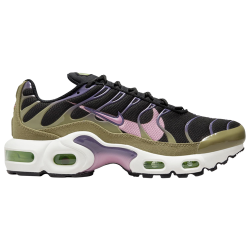 

Girls Nike Nike Air Max Plus GS - Girls' Grade School Running Shoe Elementary Pink/Black/Canyon Purple Size 04.5