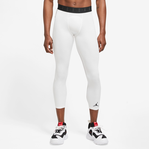 

Jordan Mens Jordan Dri-FIT Sport 3/4 Tight - Mens White/Black Size S