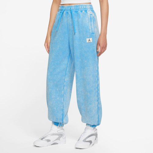 

Jordan Womens Jordan Flight Fleece Pants - Womens Dark Powder Blue Size XS