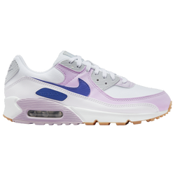 Women's - Nike Air Max 90 - White/Blue/Yellow