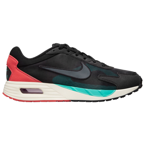 

Nike Mens Nike Air Max Solo - Mens Running Shoes Black/Red/Grey Size 08.5