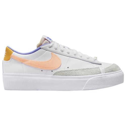 

Nike Womens Nike Blazer Low Platform - Womens Shoes Peach Cream/White/Light Thistle Size 6.5