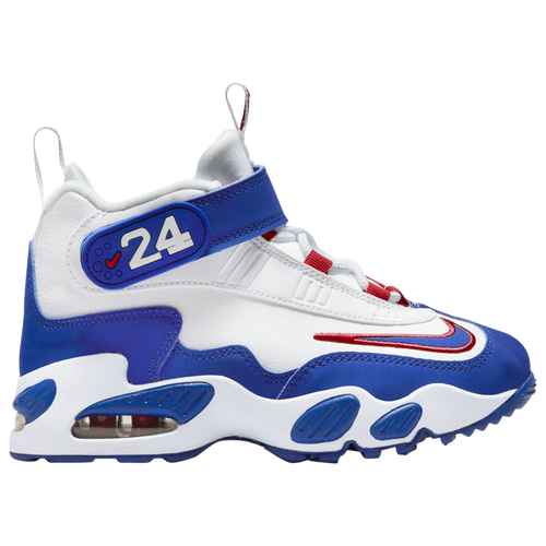 

Boys Preschool Nike Nike Air Griffey Max 1 BP - Boys' Preschool Shoe White/Old Royal/Red Size 11.0